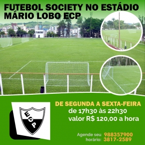 Futebol Society no Estádio Mário Lobo ECP