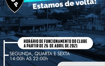 REABERTURA DO CLUBE